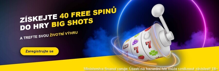 Fortuna Vegas 40 free spinů
