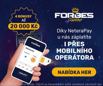 Neterapay platba mobilem ve Forbes